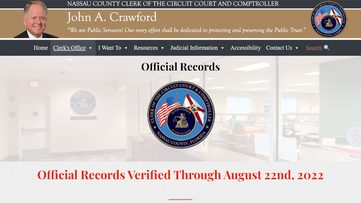 Official Records – Nassau County Clerk of Courts and Comptroller